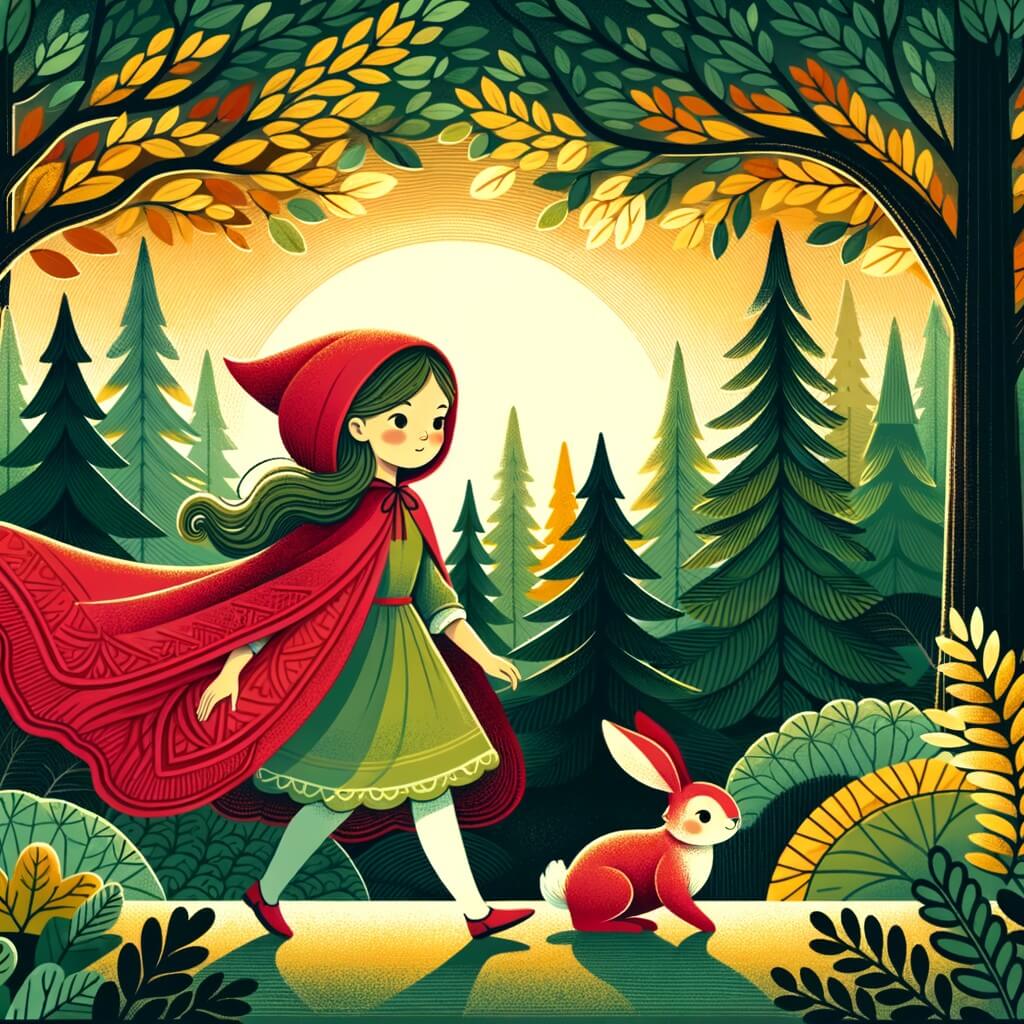 la maison du petit chaperon rouge