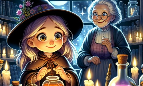 une enfant dans une sorcière costume ouverture une la magie livre